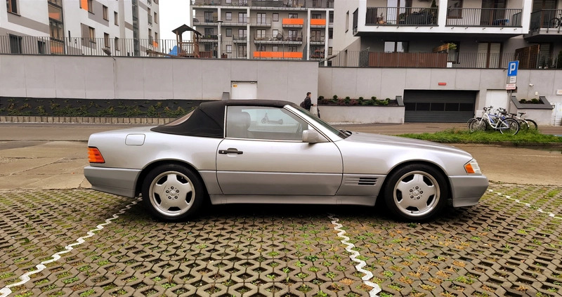 Mercedes-Benz SL cena 76500 przebieg: 135571, rok produkcji 1990 z Kraków małe 742